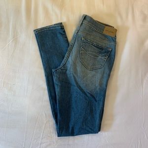 Abercrombie and Fitch low rise slim fit jeans